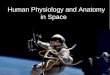 Human Physiology and Anatomy in Space 2013