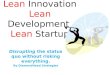 Lean Innovation | Lean Development | Lean Startup