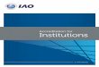 IAO Accreditations for Institutions