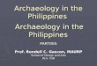 Archaeology in the Philippines