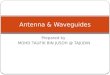 Antenna & Wave Guides