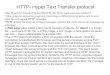 HTTP- Hyper Text Transfer Protocol