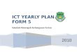 ICT Form 5_Yearly Plan 2010