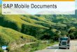 SAP Mobile Documents Overview