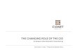 The Changing Role of the CIO by CIONET Luxembourg Dec. 17th | agenda