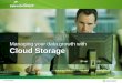 Managing Your Data Growth with Cloud Storage