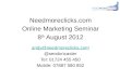 Business Network North SEO Seminar Notes Aug 2012