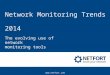Network Monitoring Trends 2014