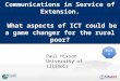 Part 2 - Communications in Service of Extension