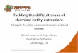 Tackling the difficult areas of chemical entity extraction