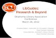 LibGuides: Research & Beyond