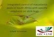 Crop protection   integrated control of macadamia pests in south africa with specific emphasis on stink bugs - schalk schoeman