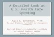 Health care spending slides   mili - schoenman