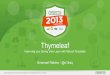 Thymeleaf: improving your Spring view layer with natural templates