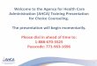 SMMC Long-term Care Provider Webinar: Enrollee and Provider Protections