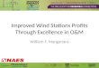 Improved Wind Station Profits Through Excellent O&M