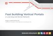 Fast building Vertical Portals: e-Learning and Social Network