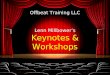 Lenn Millbower's  Keynote and Workshop Offerings