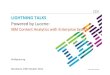 Lightning talk :IBM Content Analytics with Enterprise Search - Wolfgang Jung