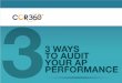 3 Ways to Audit Your Accounts Payable Performance