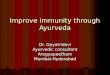 Improve Immunity Through Ayurveda