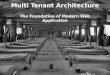 Multi tenant architecture
