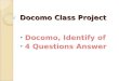 Docomo Class Project
