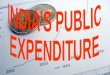 India public expenditure recent