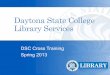DSC Library Services Presentation