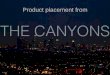Product placement from the movie The Canyons