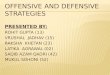Offensive Defensive Strategies