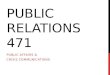 471 Public Affairs and Crisis Comm