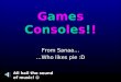 Games Consoles!!