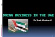 Doing business in the uae