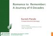 Romance to remember: A journey of four decades