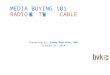 Media School - TV, Radio and Cable Buying 101