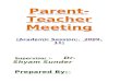 Parents Teacher's Meeting
