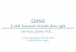 DNSSEC and DANE – E-Mail security reloaded