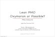 Lean pmo   oxymoron or possible - potsdam