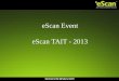 eScan TAIT - 2013
