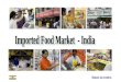 Imported Food Market India