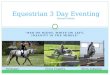 Equestrian 3 day eventing powerpoint