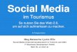 Social Media fuer Tourismus - Fortgeschrittenenkurs