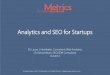 Web Analytics and SEO for Startups
