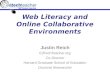 Web Literacy and Online Collaborative Environments