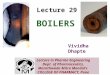 Lecture 29 Boilers