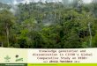 Knowledge generation and dissemination in CIFOR’s Global Comparative Study on REDD+