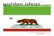 Golden Ideas for a Progressive California
