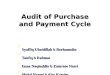 Presentation Audit of Acquisition and Payment Cycle