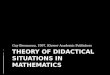 Theory of didactical situations